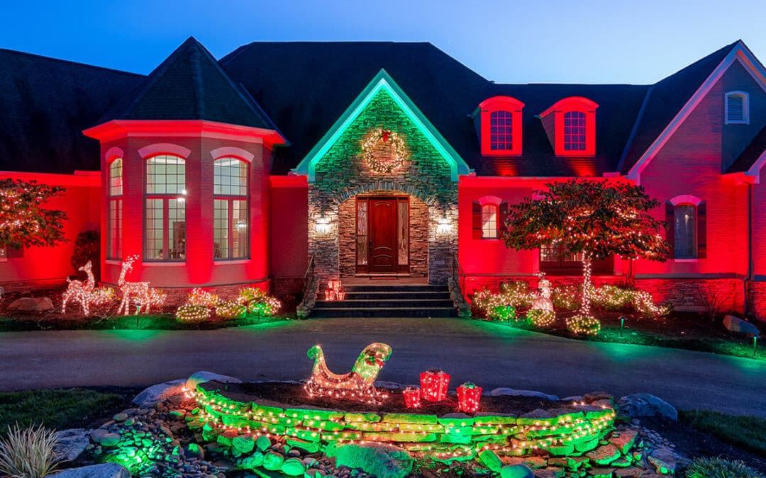Benefits of Hiring a Professional to Install Your Holiday Landscape Lighting